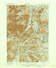 Elizabethtown New York Historical topographic map, 1:62500 scale, 15 X 15 Minute, Year 1901