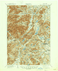 Elizabethtown New York Historical topographic map, 1:62500 scale, 15 X 15 Minute, Year 1901