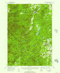 Elizabethtown New York Historical topographic map, 1:62500 scale, 15 X 15 Minute, Year 1955