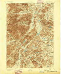 Elizabethtown New York Historical topographic map, 1:62500 scale, 15 X 15 Minute, Year 1895