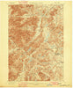 Elizabethtown New York Historical topographic map, 1:62500 scale, 15 X 15 Minute, Year 1901