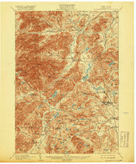 Elizabethtown New York Historical topographic map, 1:62500 scale, 15 X 15 Minute, Year 1901