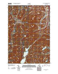 Elizabethtown New York Historical topographic map, 1:24000 scale, 7.5 X 7.5 Minute, Year 2010