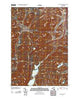 Elizabethtown New York Historical topographic map, 1:24000 scale, 7.5 X 7.5 Minute, Year 2010