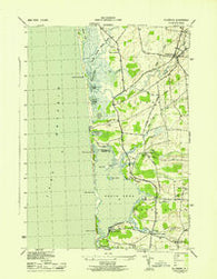 Ellisburg New York Historical topographic map, 1:31680 scale, 7.5 X 7.5 Minute, Year 1943