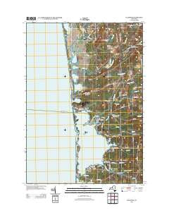 Ellisburg New York Historical topographic map, 1:24000 scale, 7.5 X 7.5 Minute, Year 2013