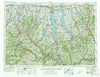 Elmira New York Historical topographic map, 1:250000 scale, 1 X 2 Degree, Year 1962