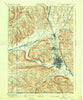 Elmira New York Historical topographic map, 1:62500 scale, 15 X 15 Minute, Year 1895