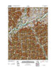 Endicott New York Historical topographic map, 1:24000 scale, 7.5 X 7.5 Minute, Year 2013