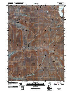 Erieville New York Historical topographic map, 1:24000 scale, 7.5 X 7.5 Minute, Year 2010