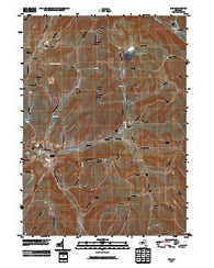Erin New York Historical topographic map, 1:24000 scale, 7.5 X 7.5 Minute, Year 2010