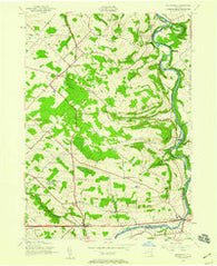 Esperance New York Historical topographic map, 1:24000 scale, 7.5 X 7.5 Minute, Year 1943