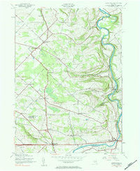 Esperance New York Historical topographic map, 1:24000 scale, 7.5 X 7.5 Minute, Year 1943