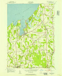 Fair Haven New York Historical topographic map, 1:24000 scale, 7.5 X 7.5 Minute, Year 1943