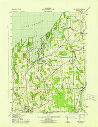 Fair Haven New York Historical topographic map, 1:31680 scale, 7.5 X 7.5 Minute, Year 1943