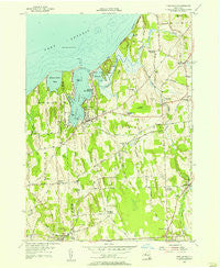 Fair Haven New York Historical topographic map, 1:24000 scale, 7.5 X 7.5 Minute, Year 1954
