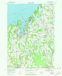 Fair Haven New York Historical topographic map, 1:24000 scale, 7.5 X 7.5 Minute, Year 1954