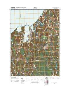 Fair Haven New York Historical topographic map, 1:24000 scale, 7.5 X 7.5 Minute, Year 2013