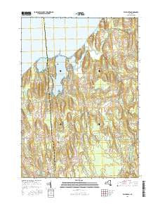 Fair Haven New York Current topographic map, 1:24000 scale, 7.5 X 7.5 Minute, Year 2016