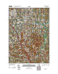 Fairport New York Historical topographic map, 1:24000 scale, 7.5 X 7.5 Minute, Year 2013