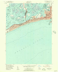 Far Rockaway New York Historical topographic map, 1:24000 scale, 7.5 X 7.5 Minute, Year 1954