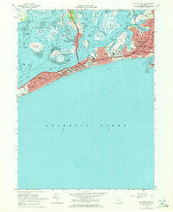 Far Rockaway New York Historical topographic map, 1:24000 scale, 7.5 X 7.5 Minute, Year 1969
