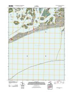 Far Rockaway New York Historical topographic map, 1:24000 scale, 7.5 X 7.5 Minute, Year 2012