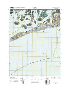 Far Rockaway New York Historical topographic map, 1:24000 scale, 7.5 X 7.5 Minute, Year 2013