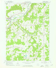 Fillmore New York Historical topographic map, 1:24000 scale, 7.5 X 7.5 Minute, Year 1964