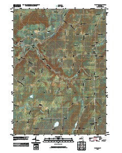 Fillmore New York Historical topographic map, 1:24000 scale, 7.5 X 7.5 Minute, Year 2010