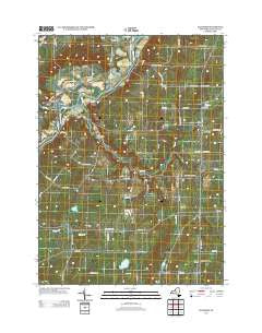 Fillmore New York Historical topographic map, 1:24000 scale, 7.5 X 7.5 Minute, Year 2013