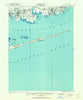 Fire Island New York Historical topographic map, 1:62500 scale, 15 X 15 Minute, Year 1902