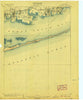 Fire Island New York Historical topographic map, 1:62500 scale, 15 X 15 Minute, Year 1903