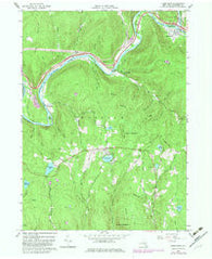 Fishs Eddy New York Historical topographic map, 1:24000 scale, 7.5 X 7.5 Minute, Year 1965