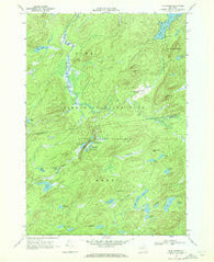 Five Ponds New York Historical topographic map, 1:24000 scale, 7.5 X 7.5 Minute, Year 1969