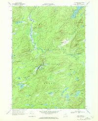 Five Ponds New York Historical topographic map, 1:24000 scale, 7.5 X 7.5 Minute, Year 1969
