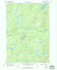 Five Ponds New York Historical topographic map, 1:24000 scale, 7.5 X 7.5 Minute, Year 1969