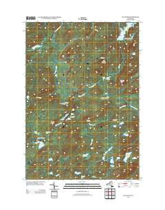 Five Ponds New York Historical topographic map, 1:24000 scale, 7.5 X 7.5 Minute, Year 2013