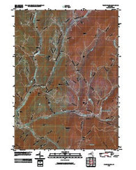 Fleischmanns New York Historical topographic map, 1:24000 scale, 7.5 X 7.5 Minute, Year 2010