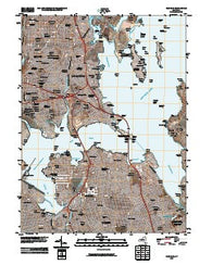 Flushing New York Historical topographic map, 1:24000 scale, 7.5 X 7.5 Minute, Year 2010