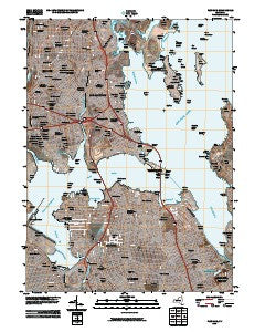 Flushing New York Historical topographic map, 1:24000 scale, 7.5 X 7.5 Minute, Year 2010