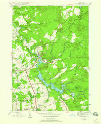 Forestport New York Historical topographic map, 1:24000 scale, 7.5 X 7.5 Minute, Year 1945