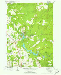 Forestport New York Historical topographic map, 1:24000 scale, 7.5 X 7.5 Minute, Year 1945