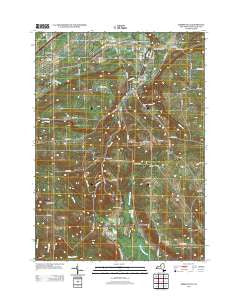 Forestville New York Historical topographic map, 1:24000 scale, 7.5 X 7.5 Minute, Year 2013
