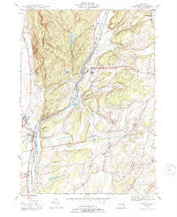 Fort Ann New York Historical topographic map, 1:24000 scale, 7.5 X 7.5 Minute, Year 1944