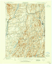 Fort Ann New York Historical topographic map, 1:62500 scale, 15 X 15 Minute, Year 1893