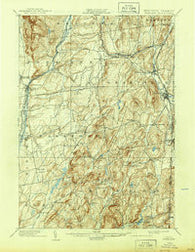 Fort Ann New York Historical topographic map, 1:62500 scale, 15 X 15 Minute, Year 1904