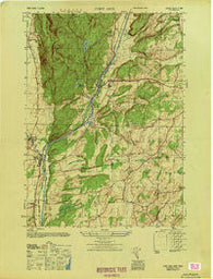 Fort Ann New York Historical topographic map, 1:25000 scale, 7.5 X 7.5 Minute, Year 1947