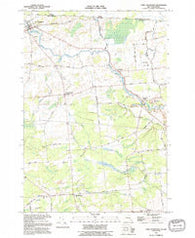 Fort Covington New York Historical topographic map, 1:24000 scale, 7.5 X 7.5 Minute, Year 1993