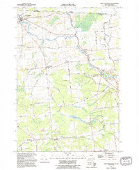 Fort Covington New York Historical topographic map, 1:24000 scale, 7.5 X 7.5 Minute, Year 1993
